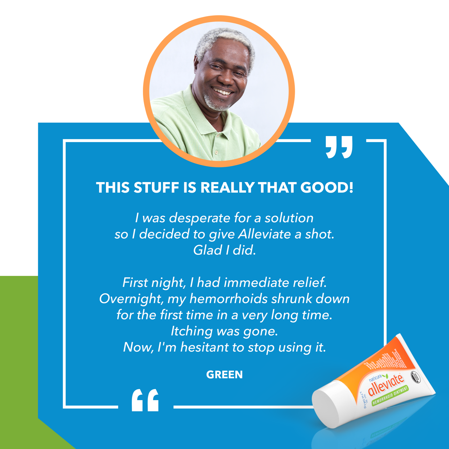 Alleviate Hemorrhoid Treatment - 50mL Natural and Effective for the Temporary Relief of Pain Burning Itching and Discomfort Associated with Hemorrhoids.