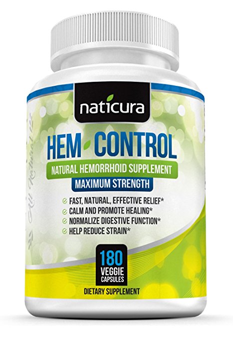 About the product: ★ WANT YOUR LIFE BACK ? - SPEEDY & LASTING RELIEF ! Are hemorrhoids driving you up the wall? The nagging pain, crazy itching, & bleeding can dominate your life. We can help. Hem-Control’s advanced formula serves to calm, repair & promote healing of the inflamed, damaged tissue and your sw